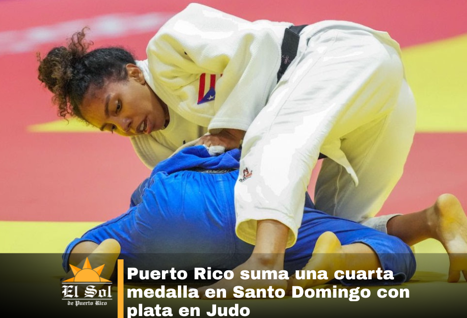 Puerto Rico suma una cuarta medalla en Santo Domingo con plata en Judo
