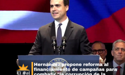 Hernández propone reforma al financiamiento de campañas para combatir “la corrupción de la claque”