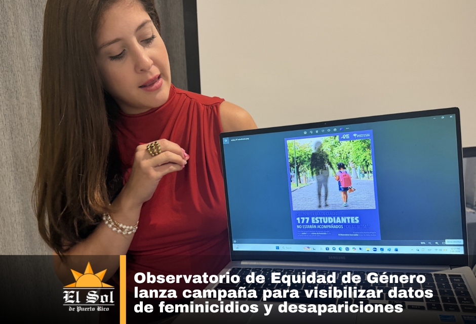 Observatorio de Equidad de Género lanza campaña para visibilizar datos de feminicidios y desapariciones
