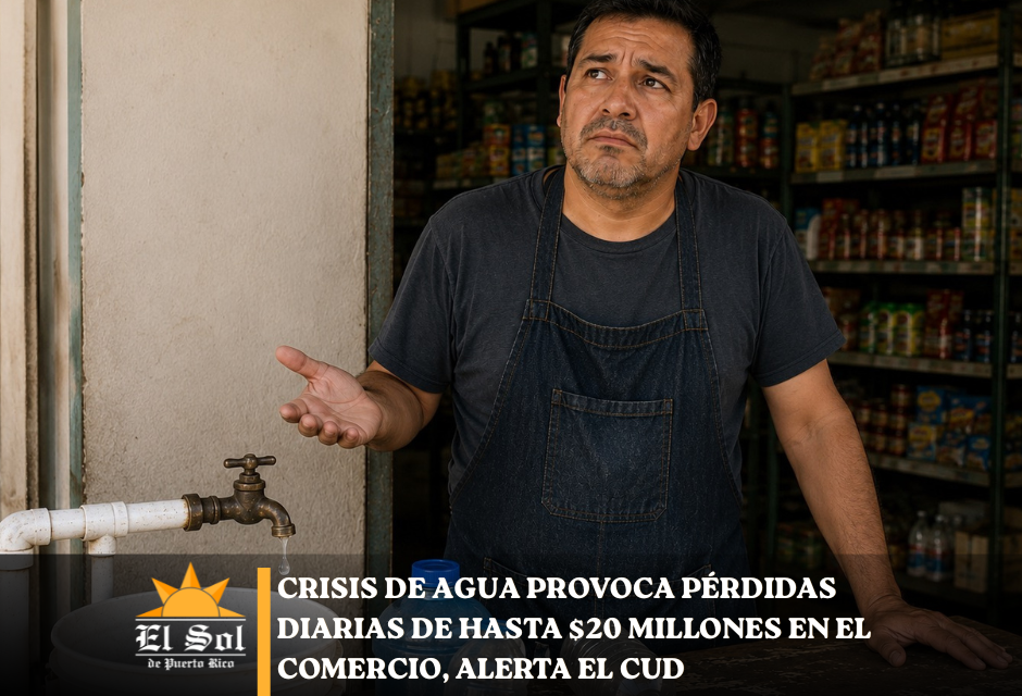 Crisis de agua provoca pérdidas diarias de hasta $20 millones en el comercio, alerta el CUD