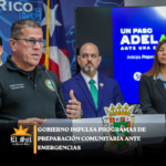Gobierno impulsa programas de preparación comunitaria ante emergencias