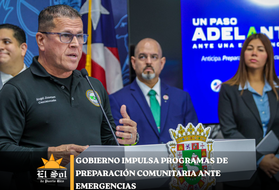 Gobierno impulsa programas de preparación comunitaria ante emergencias