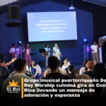 Grupo musical puertorriqueño Del Rey Worship culmina gira en Costa Rica llevando un mensaje de adoración y esperanza