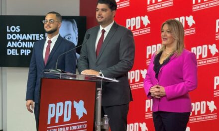 Se aleja la posibilidad de una alianza: PPD cuestiona al PIP por más de $200 mil en donativos anónimos