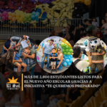 Más de 2,000 estudiantes listos para el nuevo año escolar gracias a iniciativa “Te Queremos Preparado”