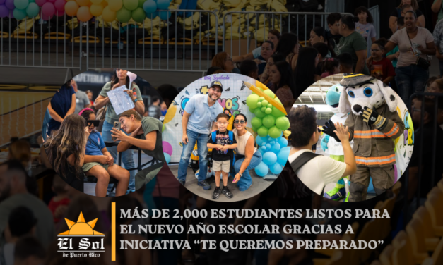 Más de 2,000 estudiantes listos para el nuevo año escolar gracias a iniciativa “Te Queremos Preparado”