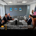 Federación de Alcaldes discute con la Junta de Supervisión Fiscal prioridades para fortalecer los municipios
