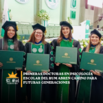 Primeras doctoras en Psicología Escolar del RUM abren camino para futuras generaciones Redacción El So