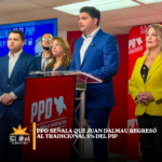PPD señala que Juan Dalmau regresó al tradicional 5% del PIP