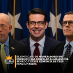 Sindicato de Manejadores de Emergencias respalda llamado del Senado y exige renuncia de tres funcionarios
