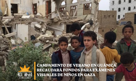 Campamento de verano en Guánica recaudará fondos para niños en Gaza
