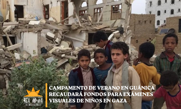 Campamento de verano en Guánica recaudará fondos para niños en Gaza