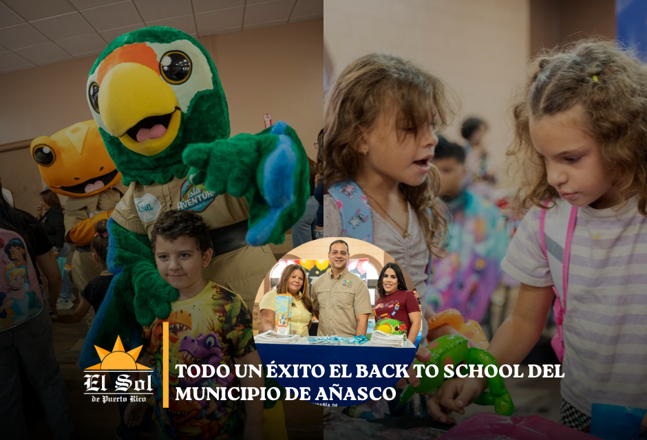 Todo un éxito el Back to School del Municipio de Añasco