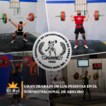 Gran trabajo de los pesistas en el Torneo Nacional de Arecibo