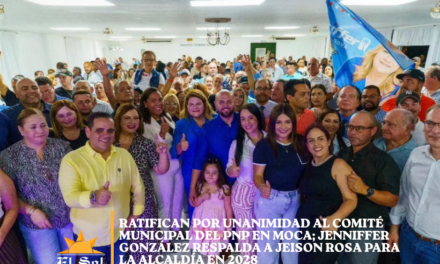 Ratifican Comité Municipal del PNP en Moca; González respalda a Jeison Rosa para la Alcaldía en 2028