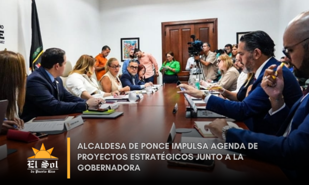 Alcaldesa de Ponce impulsa agenda de proyectos estratégicos junto a la gobernadora
