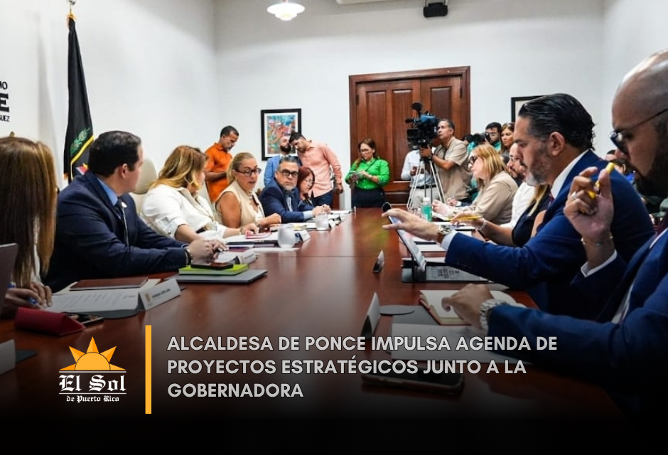 Alcaldesa de Ponce impulsa agenda de proyectos estratégicos junto a la gobernadora