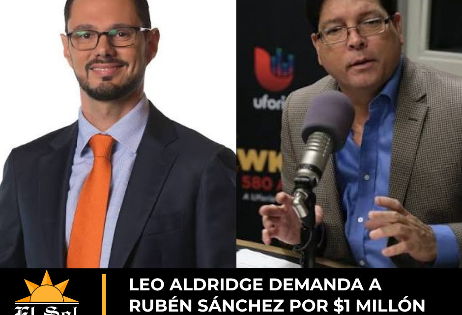 Leo Aldridge demanda a Rubén Sánchez por $1 millón tras altercado en WKAQ