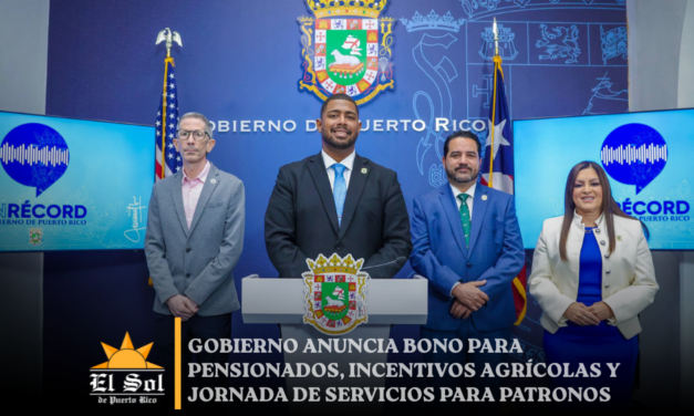 Gobierno anuncia bono para pensionados, incentivos agrícolas y jornada de servicios para patronos
