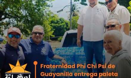 𝗙𝗿𝗮𝘁𝗲𝗿𝗻𝗶𝗱𝗮𝗱 𝗣𝗵𝗶 𝗖𝗵𝗶 𝗣𝘀𝗶 𝗱𝗲 𝗚𝘂𝗮𝘆𝗮𝗻𝗶𝗹𝗹𝗮 𝗲𝗻𝘁𝗿𝗲𝗴𝗮 𝗽𝗮𝗹𝗲𝘁𝗮 𝗱𝗲 𝗮𝗴𝘂𝗮 𝗮𝗹 𝗠𝘂𝗻𝗶𝗰𝗶𝗽𝗶𝗼 𝗱𝗲 𝗟𝗼í𝘇𝗮