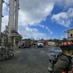 Dos empleados sufren quemaduras tras incendiarse cilindros de gas en planta de Peñuelas