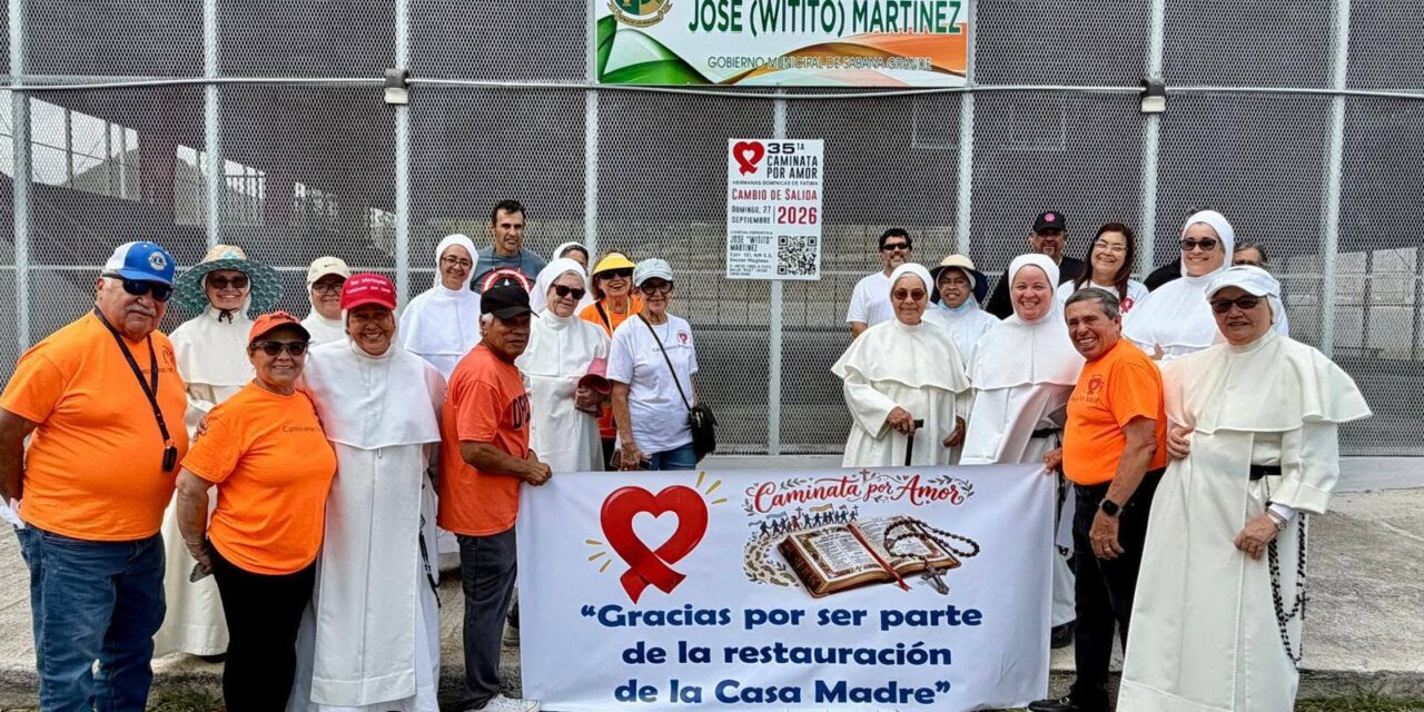 Hermanas Dominicas de Fátima celebrarán en Guánica la 35.ª Caminata por Amor