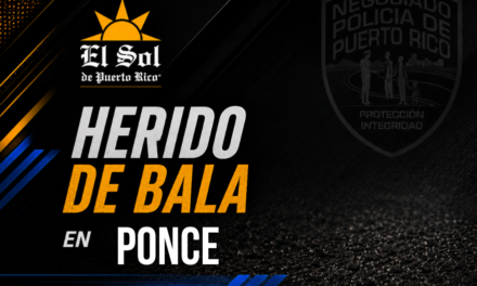 Hombre resulta herido de bala mientras compartía en un negocio en Ponce