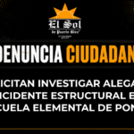 DENUNCIA CIUDADANA | Solicitan investigar alegado incidente estructural en escuela elemental de Ponce