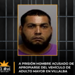 A prisión hombre acusado de apropiarse del vehículo de adulto mayor en Villalba