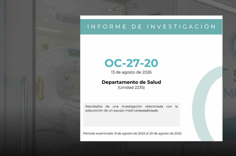 CT Scan de $772 mil destinado a Vieques termina abandonado en Bayamón