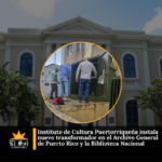 Instituto de Cultura Puertorriqueña instala nuevo transformador en el Archivo General de Puerto Rico y la Biblioteca Nacional