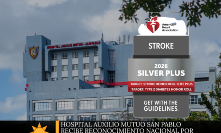 Hospital Auxilio Mutuo San Pablo recibe reconocimiento nacional por su atención al stroke