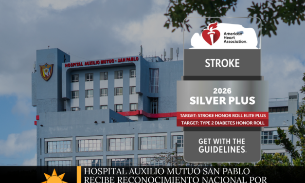 Hospital Auxilio Mutuo San Pablo recibe reconocimiento nacional por su atención al stroke