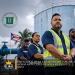 Empleados de la AAA anuncian paro de 24 horas ante crisis de agua en Puerto Rico