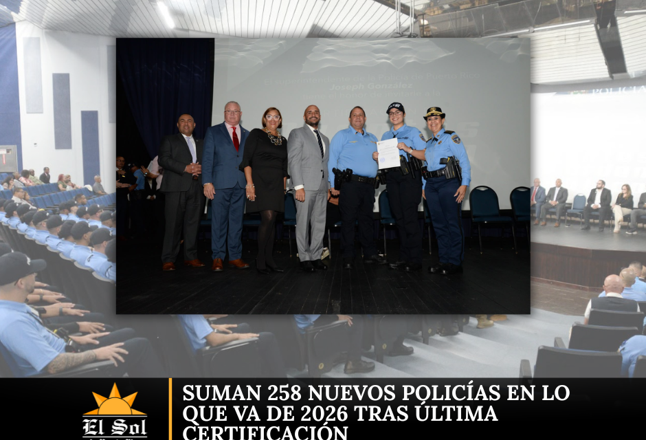 Suman 258 nuevos policías en lo que va de 2026 tras última certificación