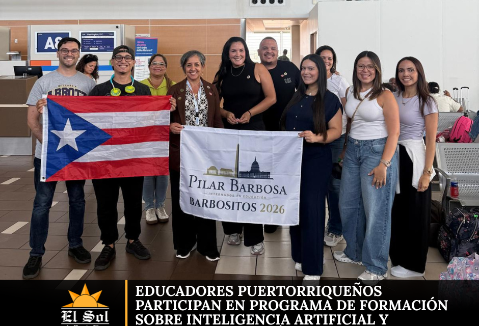 Educadores puertorriqueños participan en programa de formación sobre inteligencia artificial y nuevas tecnologías en Washington