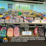 Liberty Foundation dona artículos escolares a Centro Espibi y Centros Sor Isolina Ferré