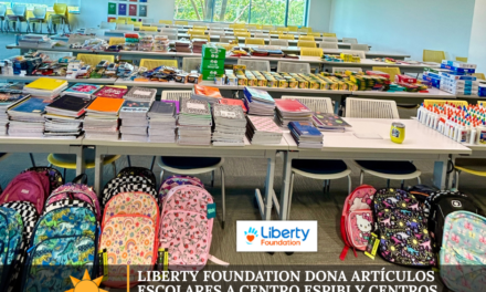 Liberty Foundation dona artículos escolares a Centro Espibi y Centros Sor Isolina Ferré