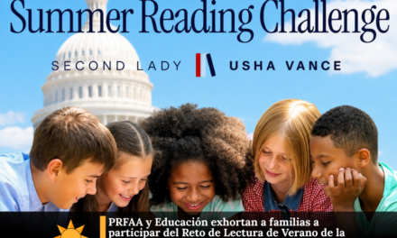 PRFAA y Educación exhortan a familias a participar del Reto de Lectura de Verano de la Segunda Dama