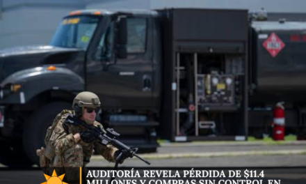 Auditoría revela pérdida de $11.4 millones y compras sin control en la Guardia Nacional
