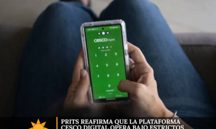 PRITS reafirma que la plataforma CESCO Digital opera bajo estrictos estándares de seguridad tras operativo de la Policía