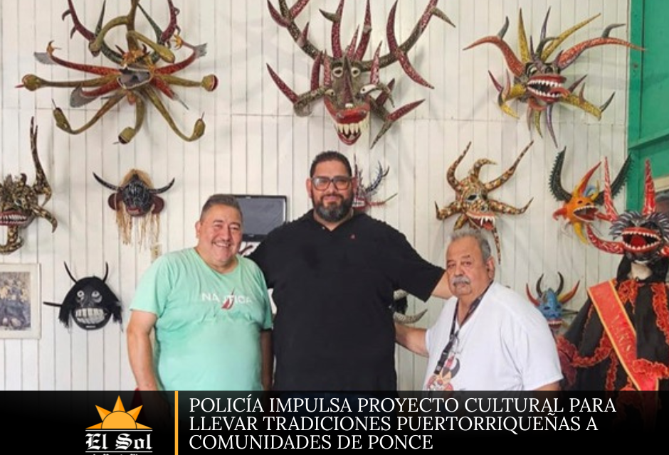 Policía impulsa proyecto cultural para llevar tradiciones puertorriqueñas a comunidades de Ponce