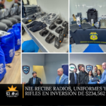 NIE recibe radios, uniformes y rifles en inversión de $234,562