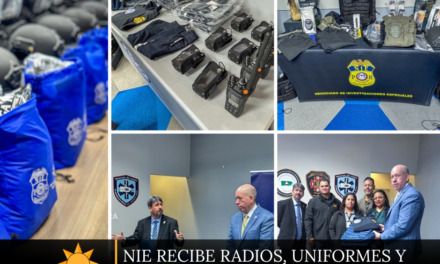 NIE recibe radios, uniformes y rifles en inversión de $234,562