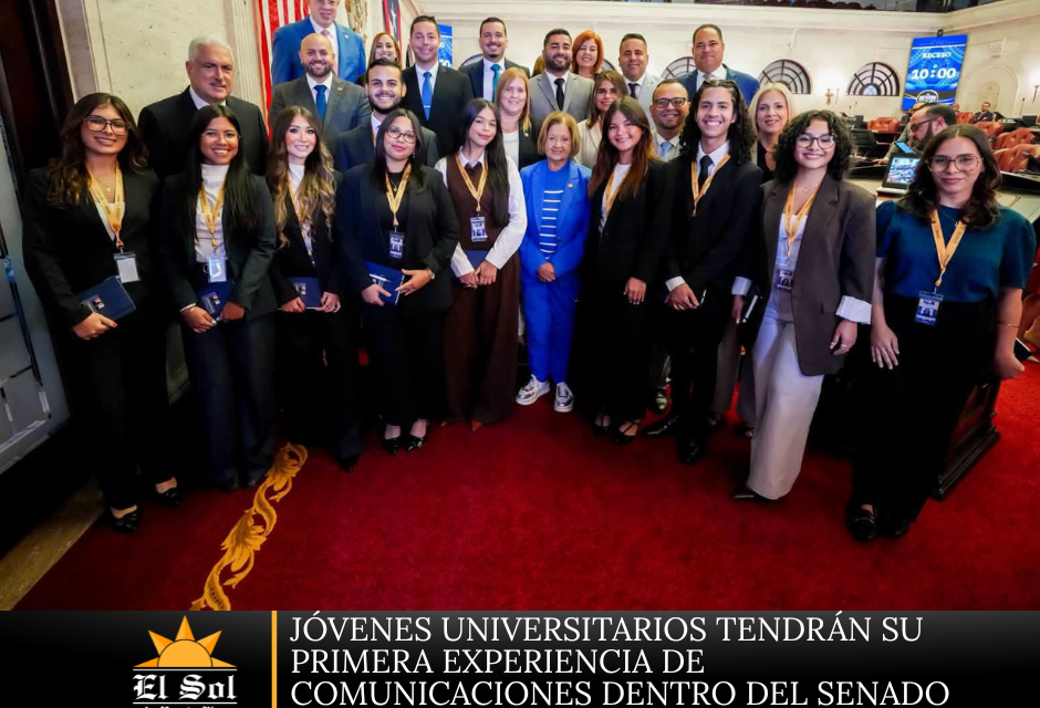 Jóvenes universitarios tendrán su primera experiencia de comunicaciones dentro del Senado