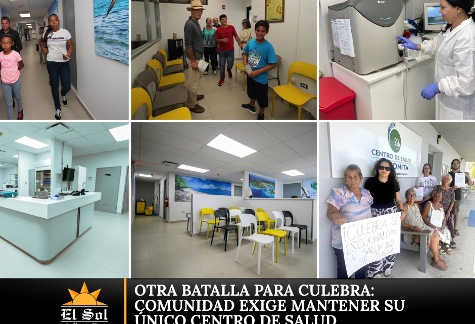 Otra batalla para Culebra: comunidad exige mantener su único centro de salud