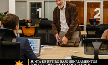 Junta de Retiro bajo señalamientos por deficiencias en contratos y controles internos
