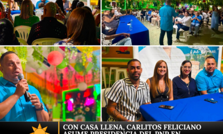 Con casa llena, Carlitos Feliciano asume presidencia del PNP en Guánica