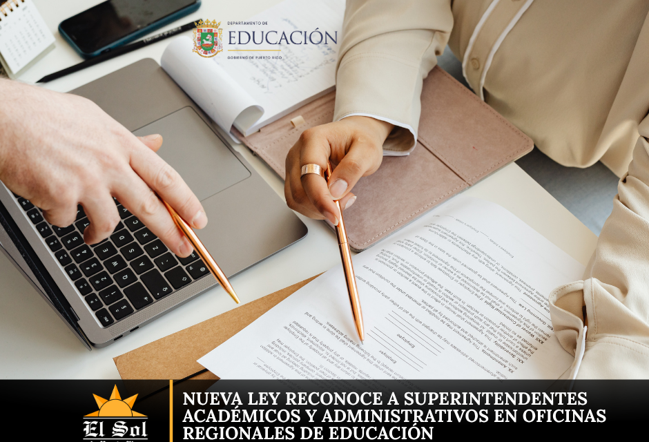 Nueva ley reconoce a superintendentes académicos y administrativos en oficinas regionales de Educación