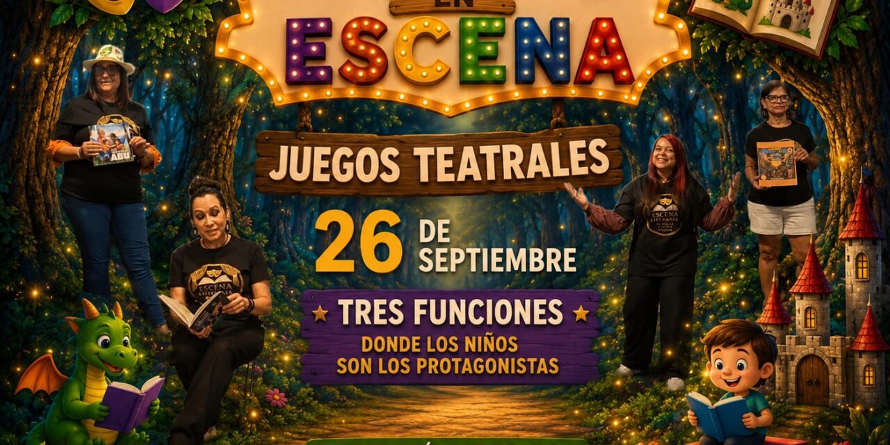 “Cuentos en Escena” transforma la literatura infantil en una experiencia de teatro y diversión familiar